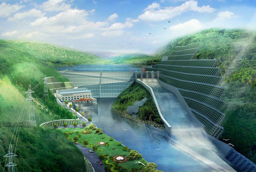 金口河老挝南塔河1号水电站项目